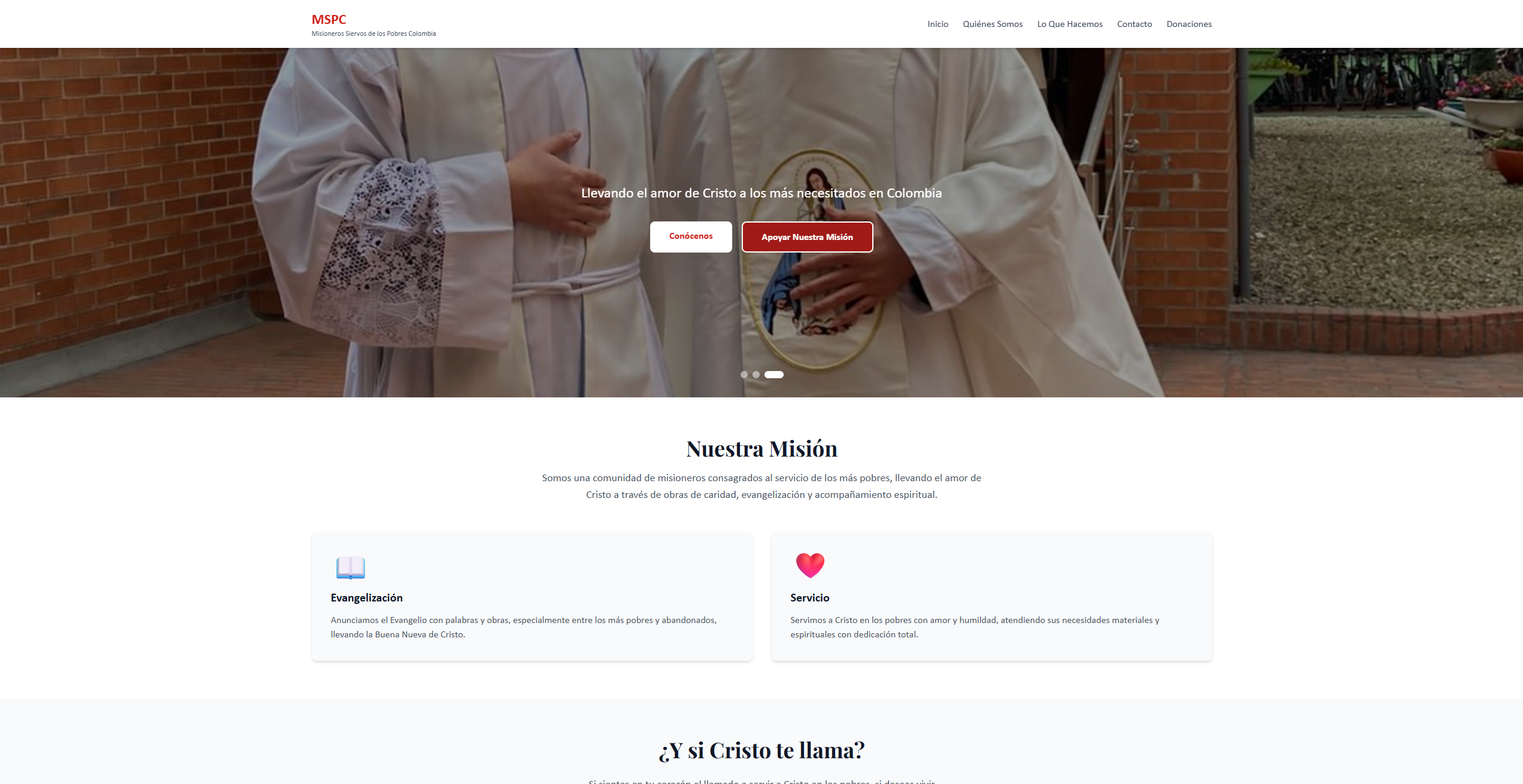 Misioneros Siervos Colombia